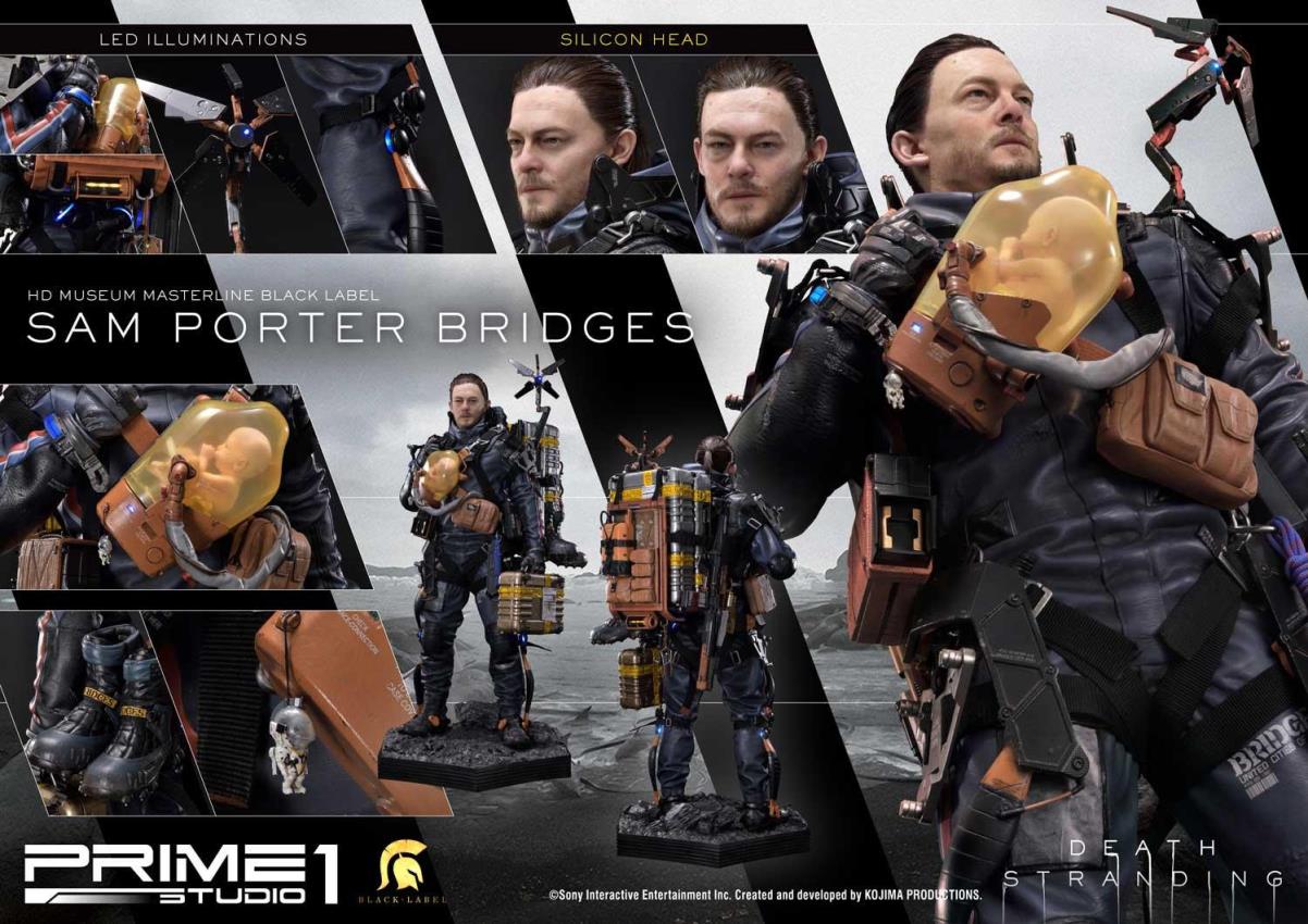 Sam Porter Bridges ใช้เส้นขนจริง (Death Stranding) Prime1Studio