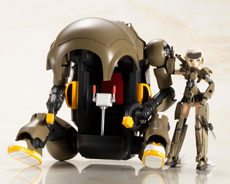 Frame Arms Girl Hand Scale Gourai with 20 Mechatro WeGo (Brown) Kotobukiya