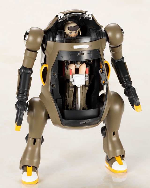 Frame Arms Girl Hand Scale Gourai with 20 Mechatro WeGo (Brown) Kotobukiya
