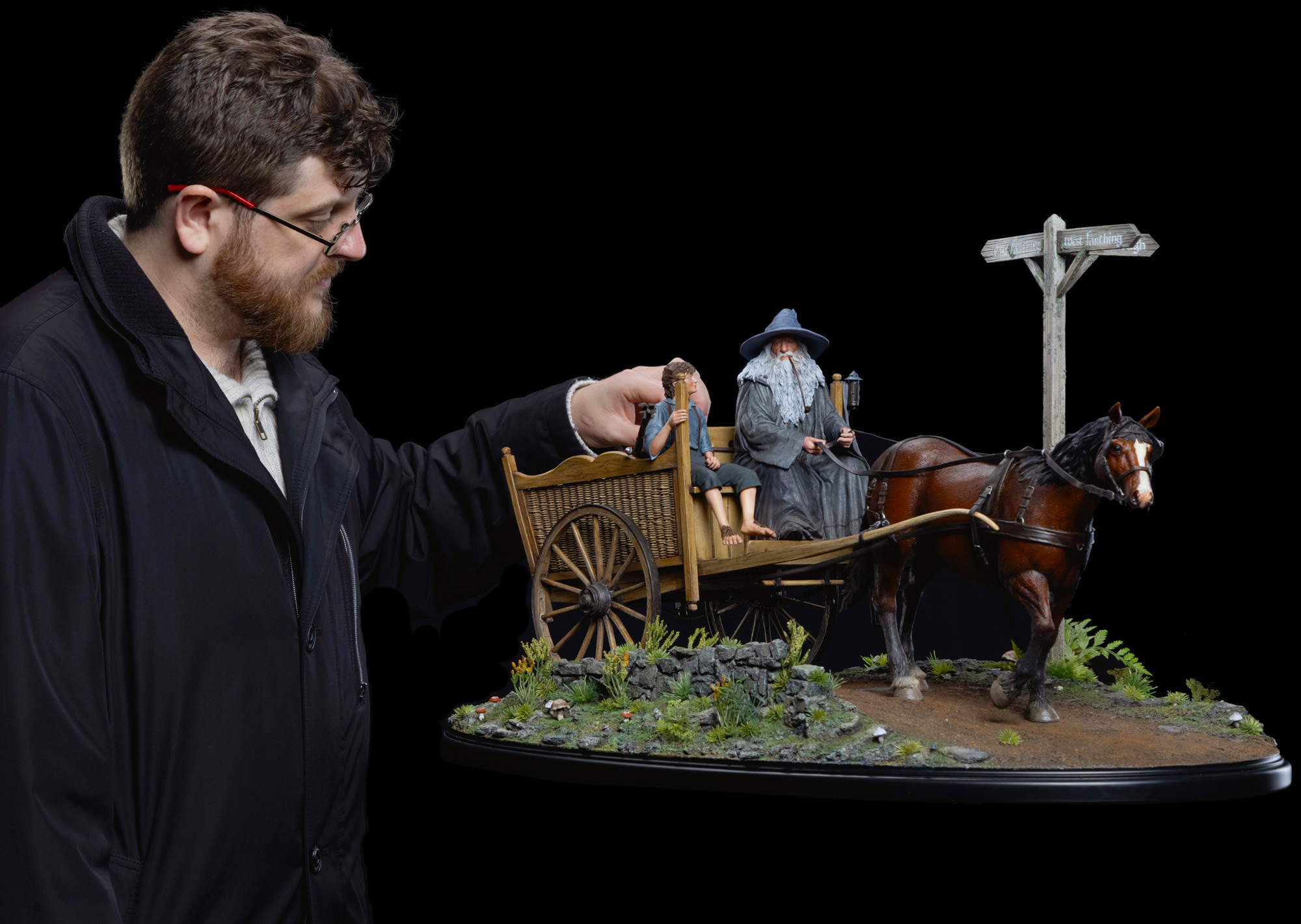 Lord Of The Ring - GANDALF & FRODO (Weta Workshop)