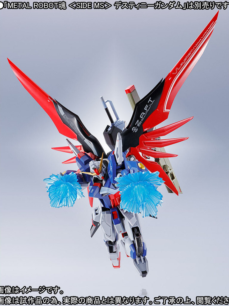 METAL ROBOT soul <SIDE MS> Destiny Gundam exclusive light wings & effect set (Bandai)
