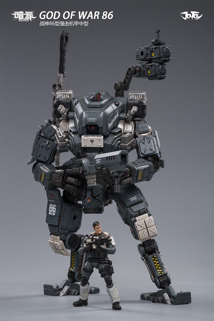 JOYTOY 5192123 1/25 God of War 86 (Grey) with Soldier