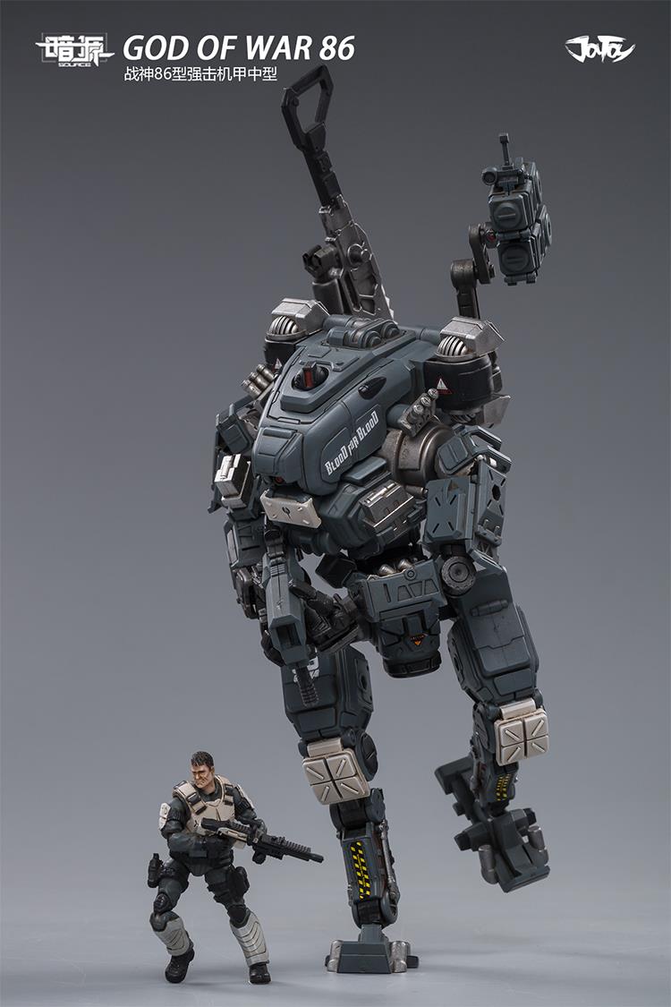 JOYTOY 5192123 1/25 God of War 86 (Grey) with Soldier