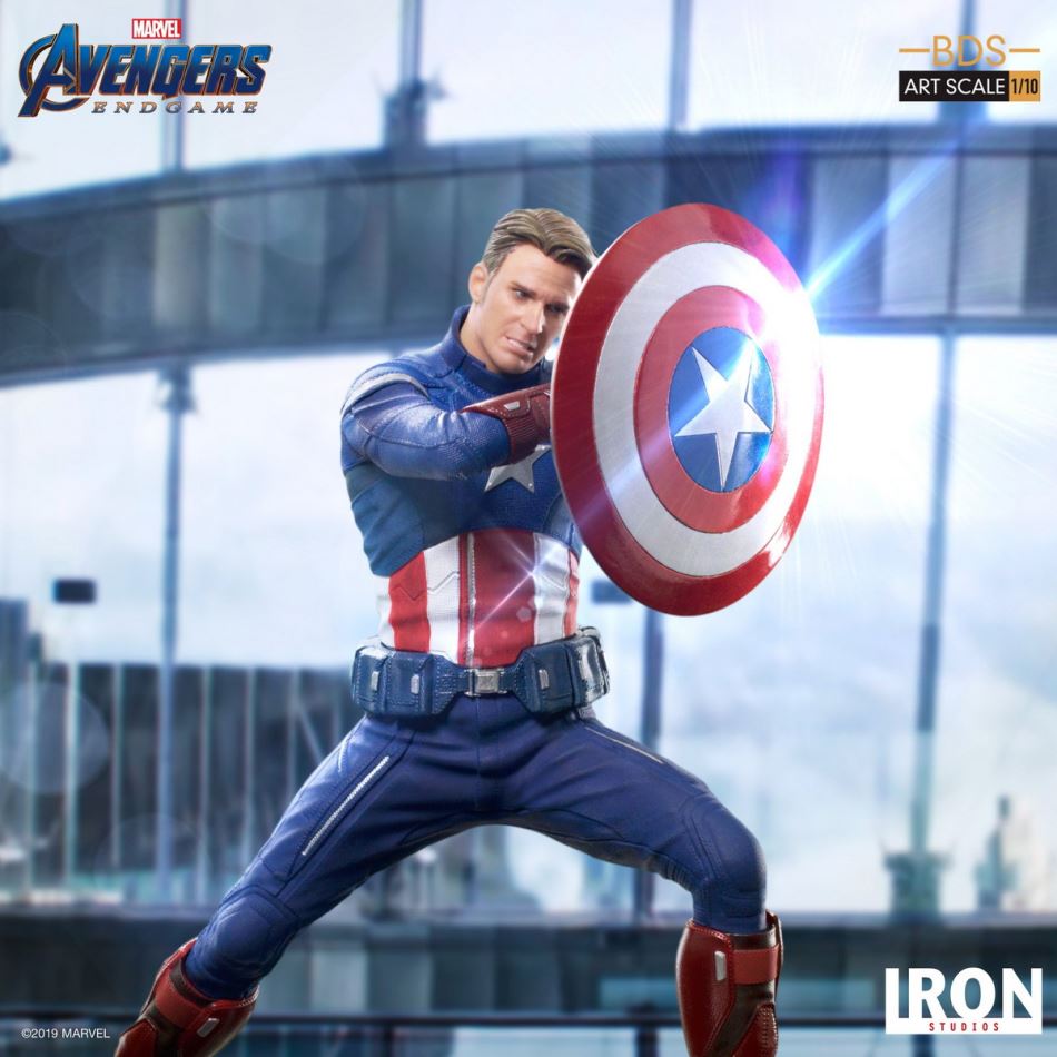 Iron Studios: Captain America 2012 BDS Art Scale 1/10 - Avengers Endgame