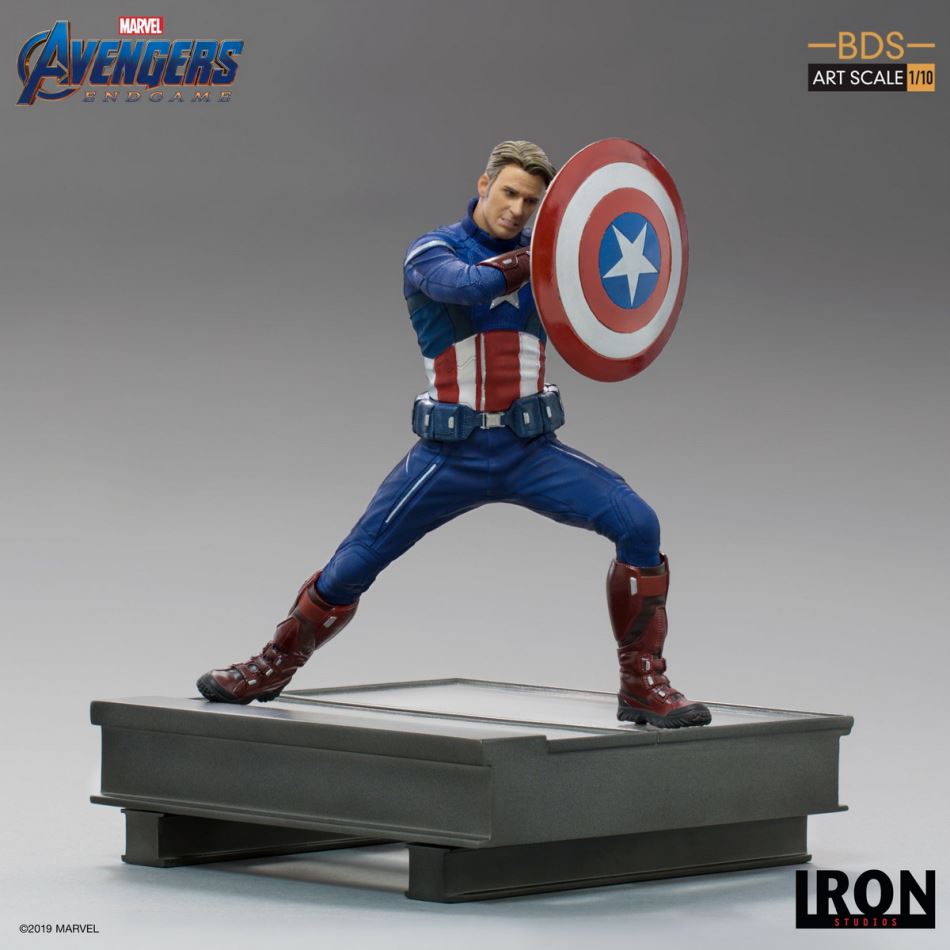 Iron Studios: Captain America 2012 BDS Art Scale 1/10 - Avengers Endgame