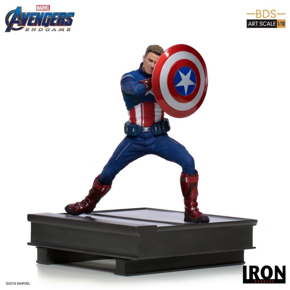 Iron Studios: Captain America 2012 BDS Art Scale 1/10 - Avengers Endgame