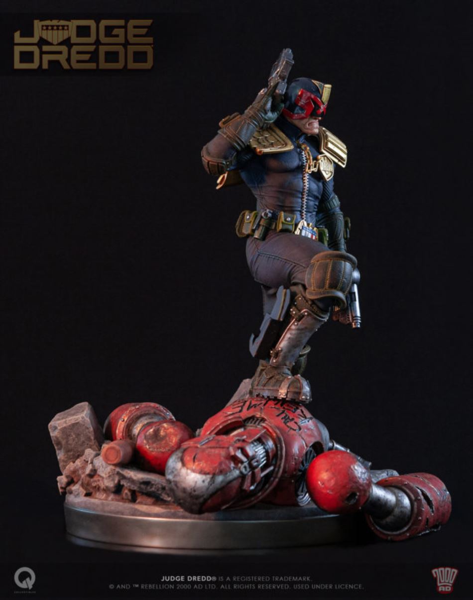Q-COLLECTIBLES : JUDGE DREDD [EX] 1/4 SCALE
