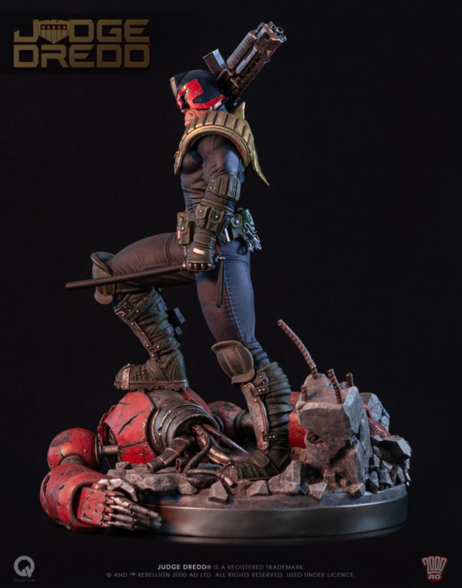 Q-COLLECTIBLES : JUDGE DREDD [EX] 1/4 SCALE