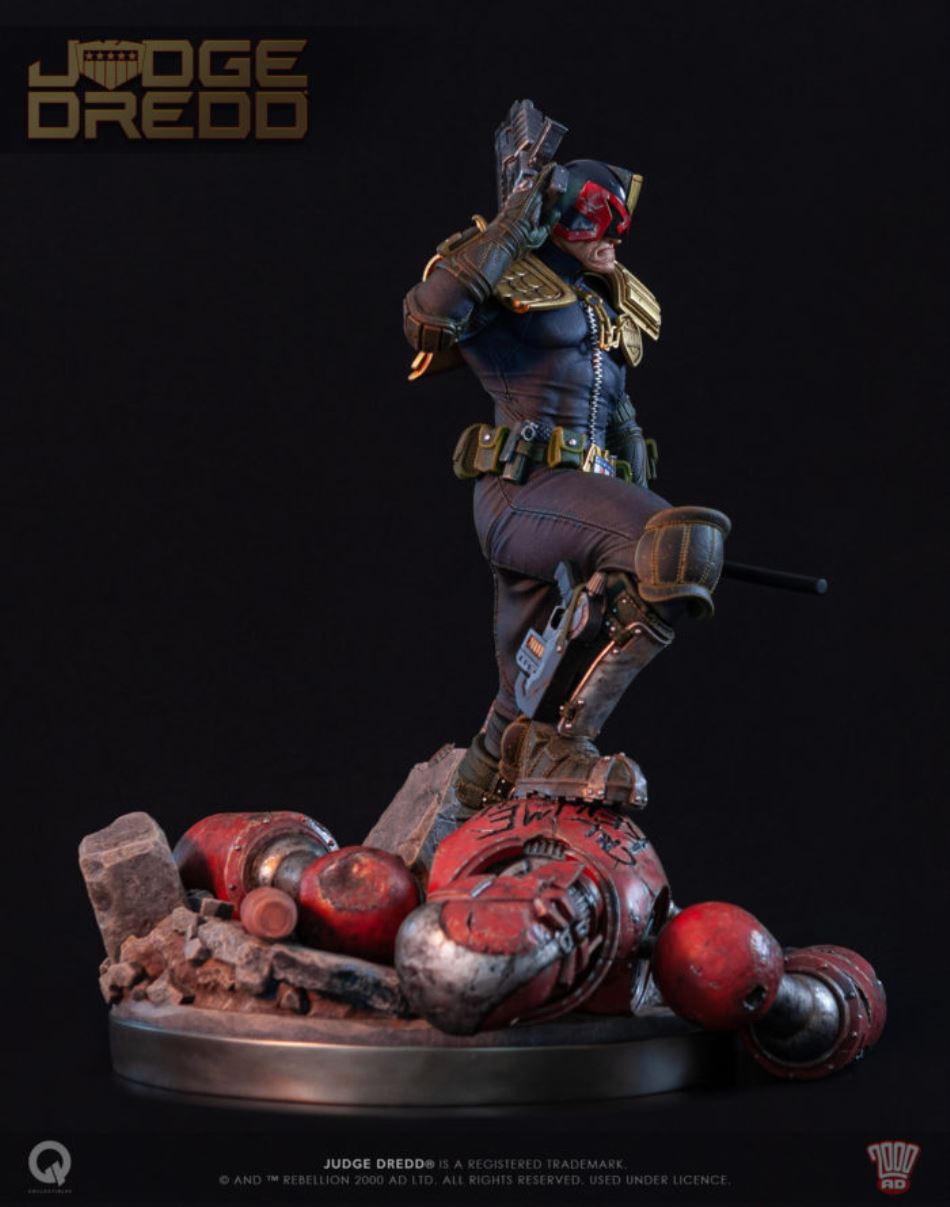 Q-COLLECTIBLES : JUDGE DREDD [EX] 1/4 SCALE