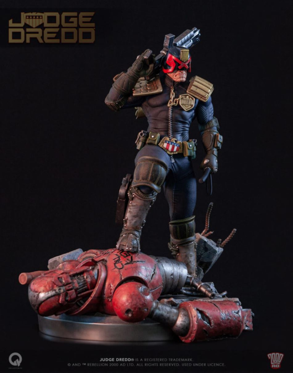 Q-COLLECTIBLES : JUDGE DREDD [EX] 1/4 SCALE