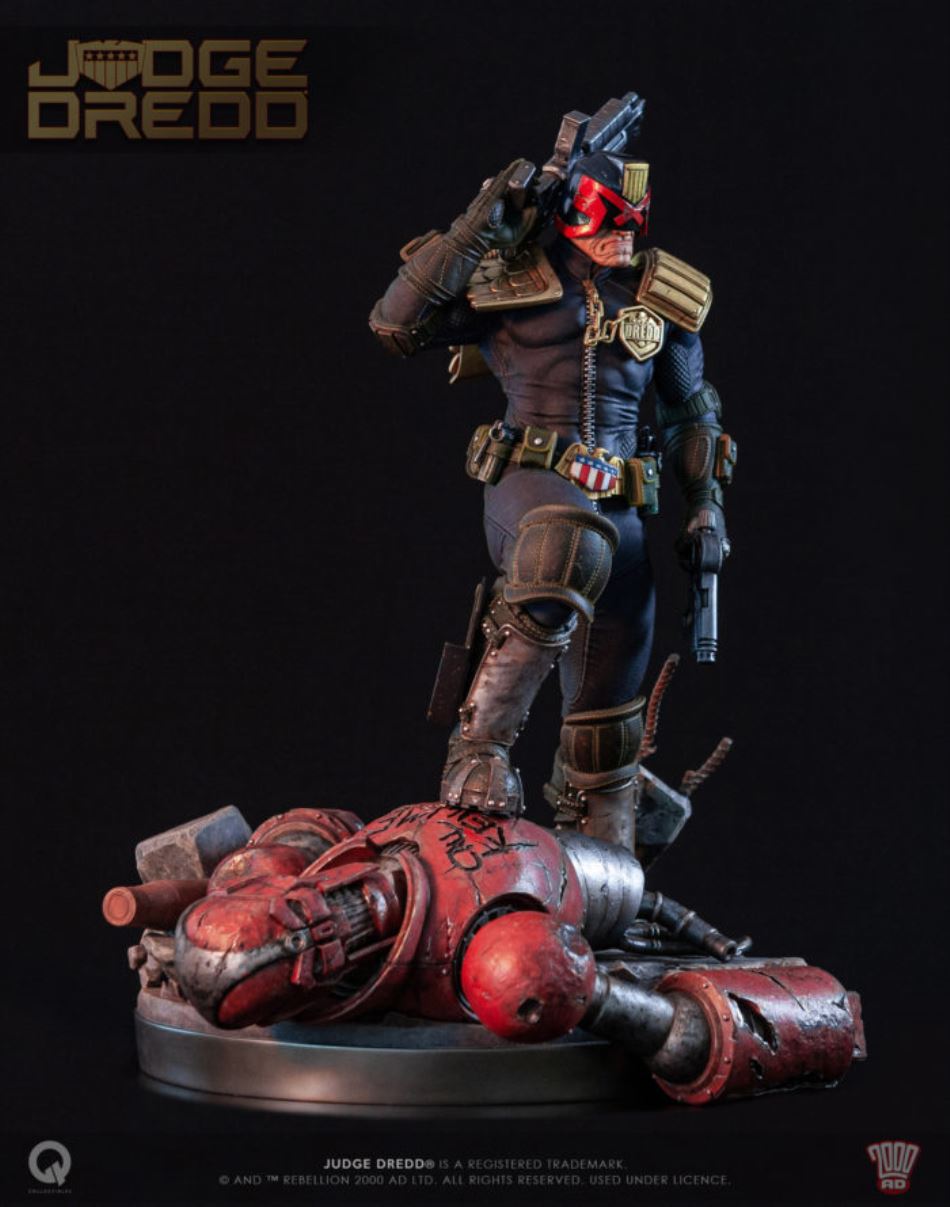Q-COLLECTIBLES : JUDGE DREDD [EX] 1/4 SCALE
