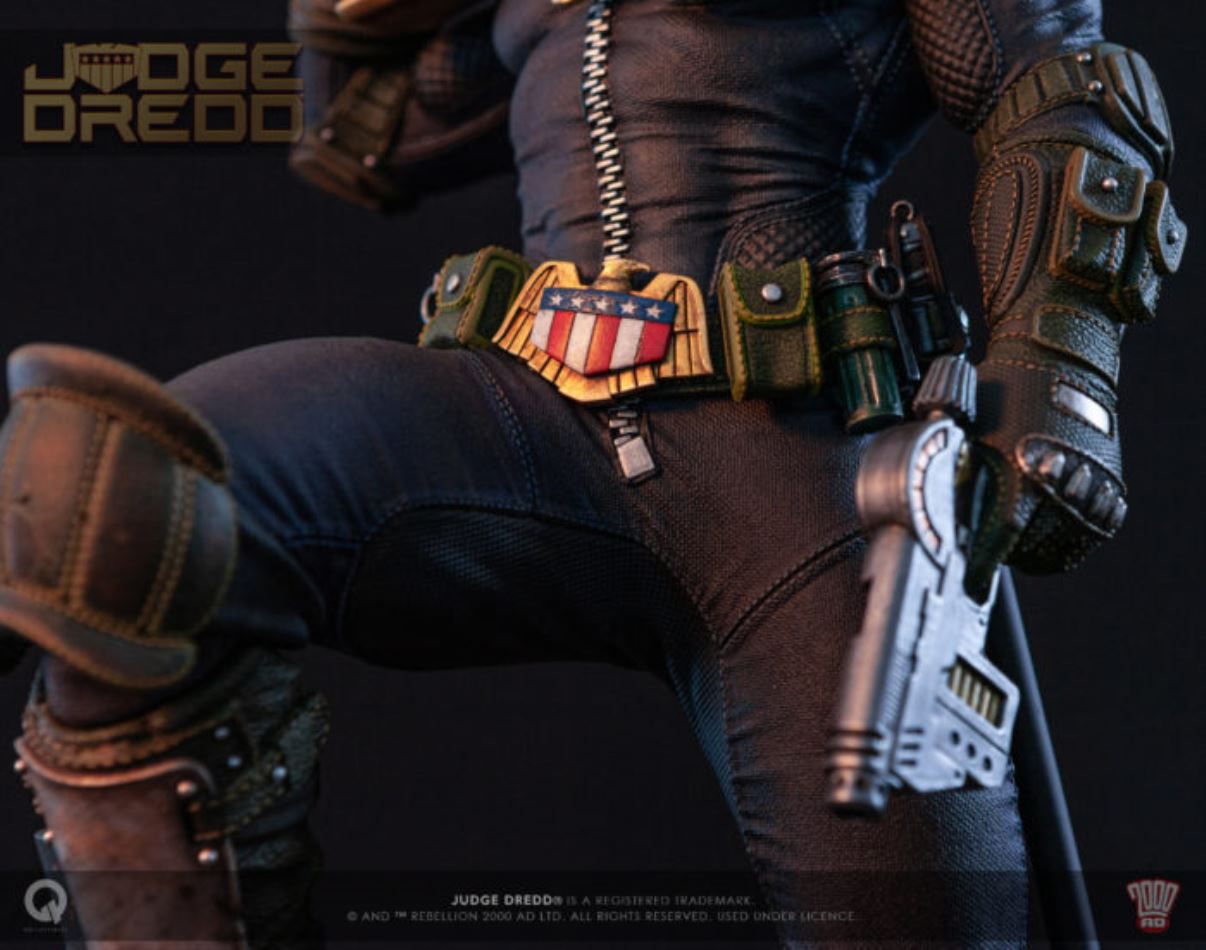 Q-COLLECTIBLES : JUDGE DREDD [EX] 1/4 SCALE