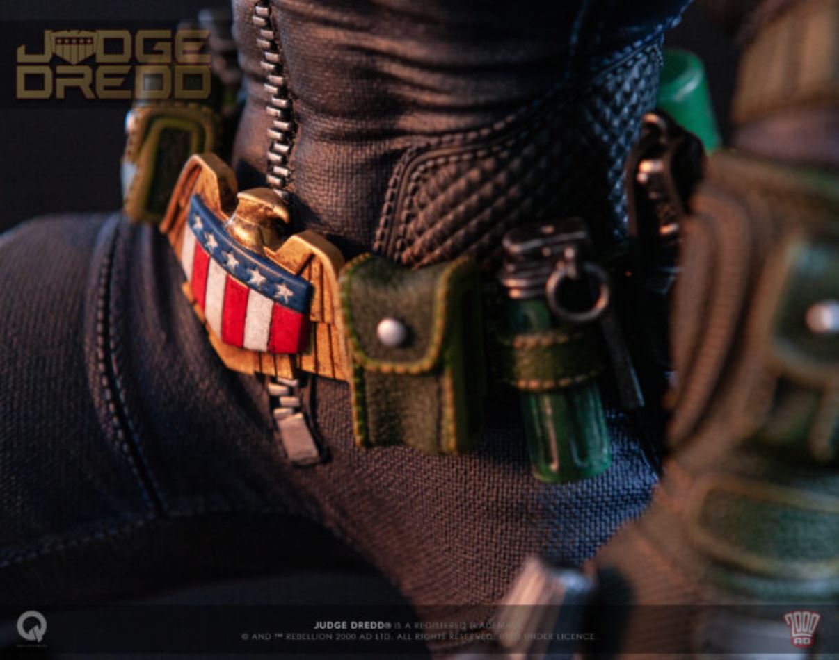 Q-COLLECTIBLES : JUDGE DREDD [EX] 1/4 SCALE