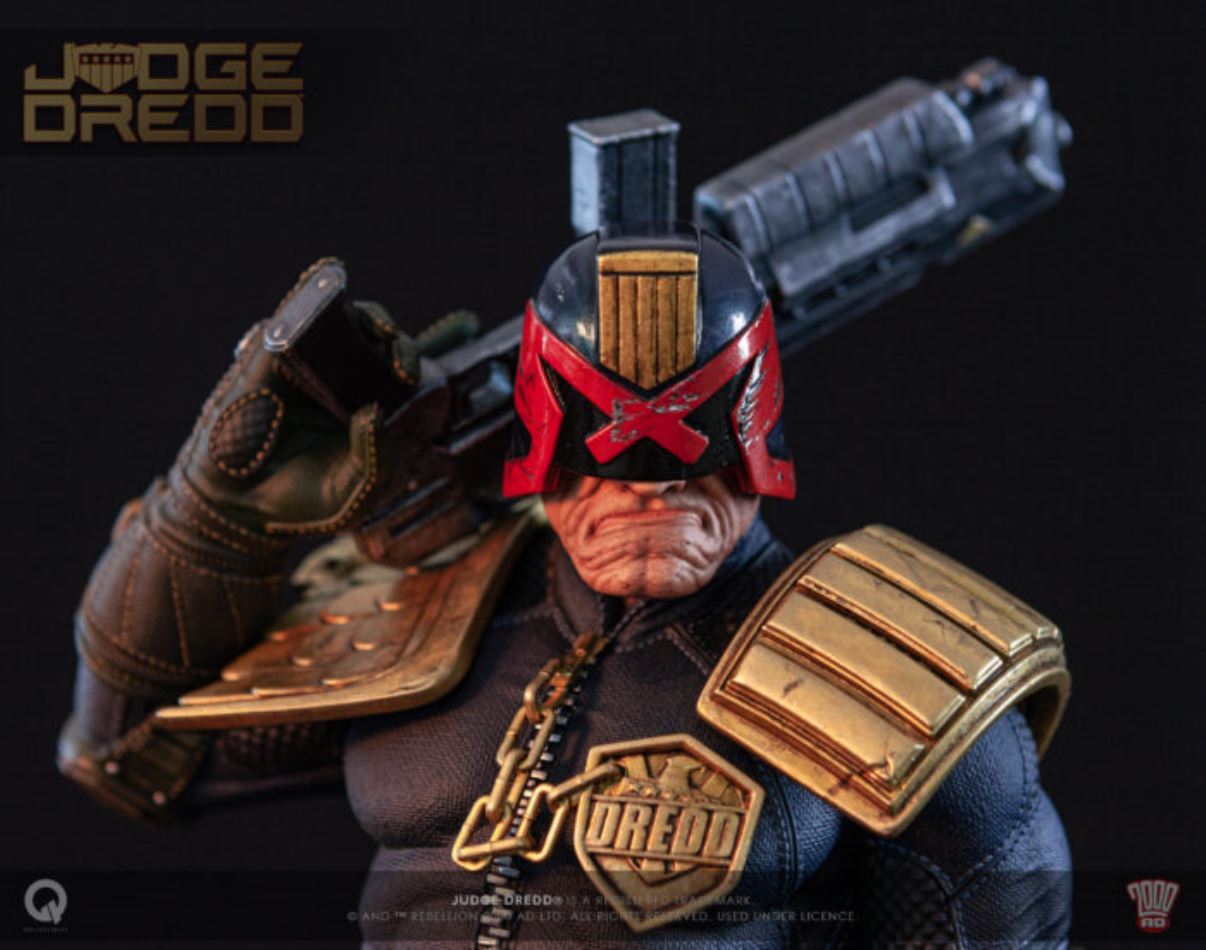 Q-COLLECTIBLES : JUDGE DREDD [EX] 1/4 SCALE