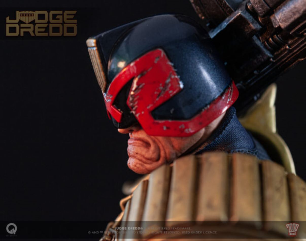 Q-COLLECTIBLES : JUDGE DREDD [EX] 1/4 SCALE