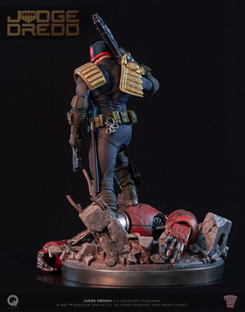 Q-COLLECTIBLES : JUDGE DREDD [EX] 1/4 SCALE