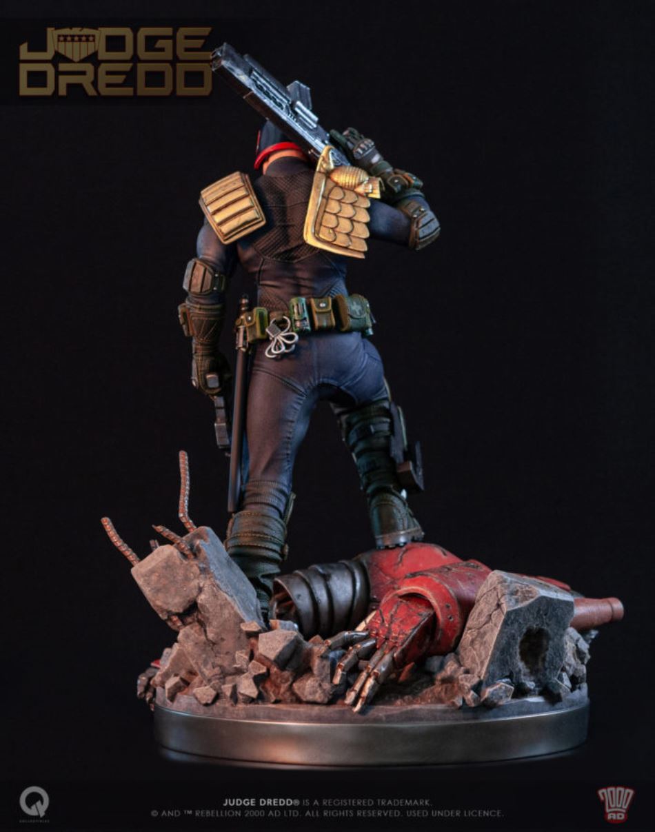 Q-COLLECTIBLES : JUDGE DREDD [EX] 1/4 SCALE
