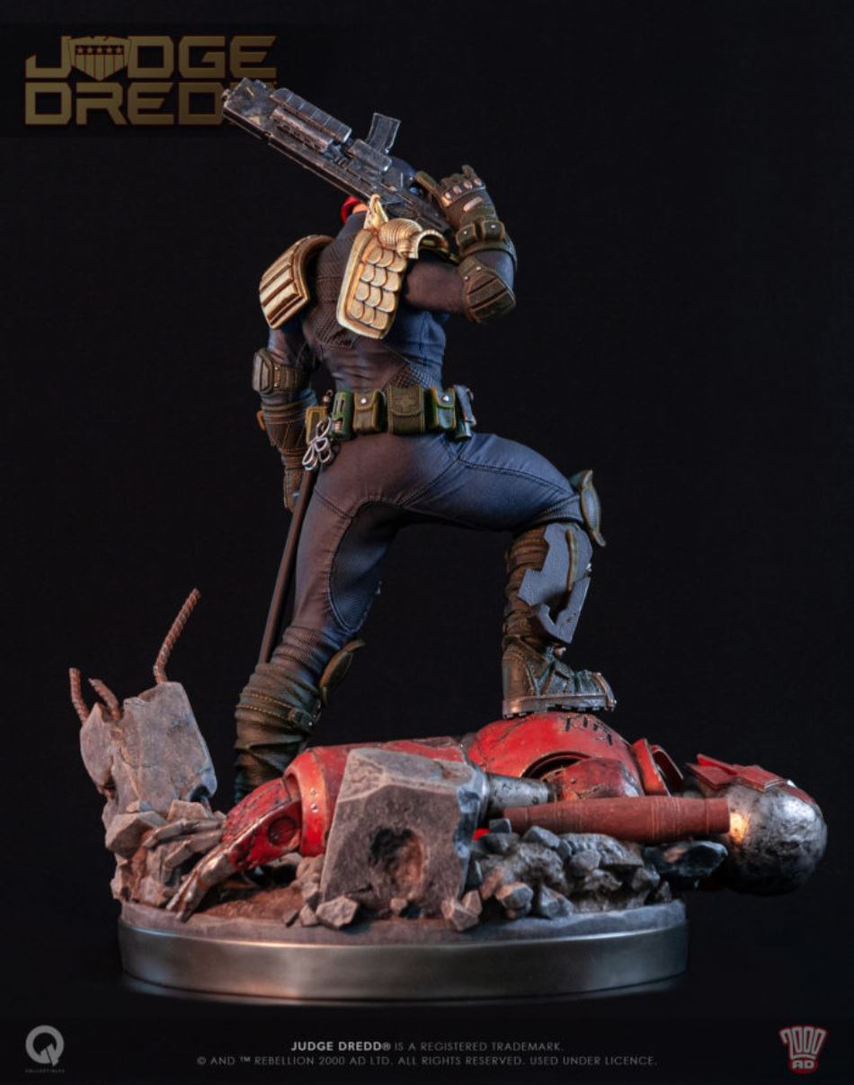Q-COLLECTIBLES : JUDGE DREDD [EX] 1/4 SCALE
