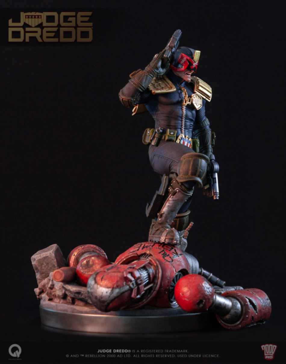Q-COLLECTIBLES : JUDGE DREDD [EX] 1/4 SCALE