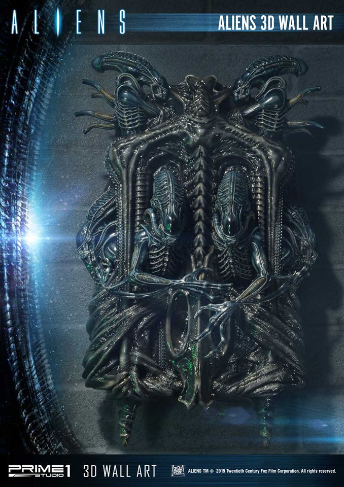 Aliens 3D Wall Art