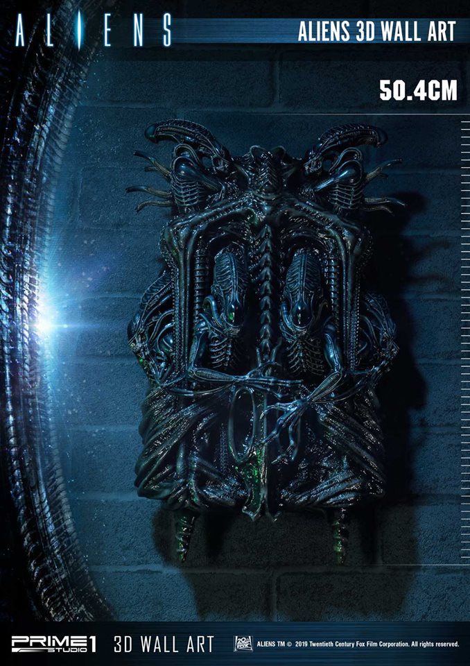 Aliens 3D Wall Art