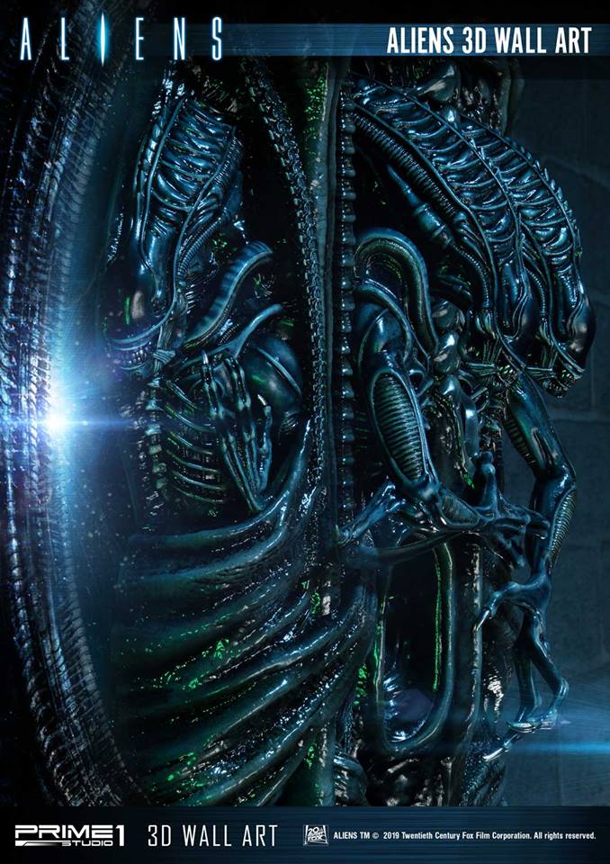 Aliens 3D Wall Art