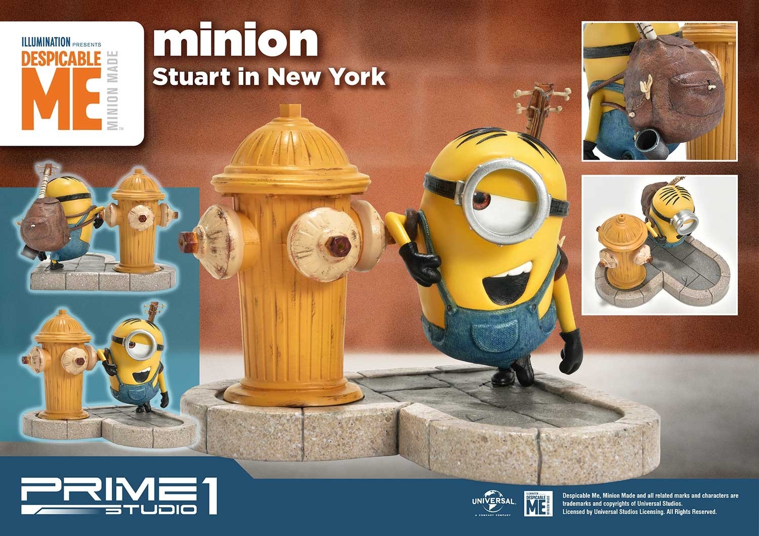 Minion Stuart in New York (Despicable Me and Minions)