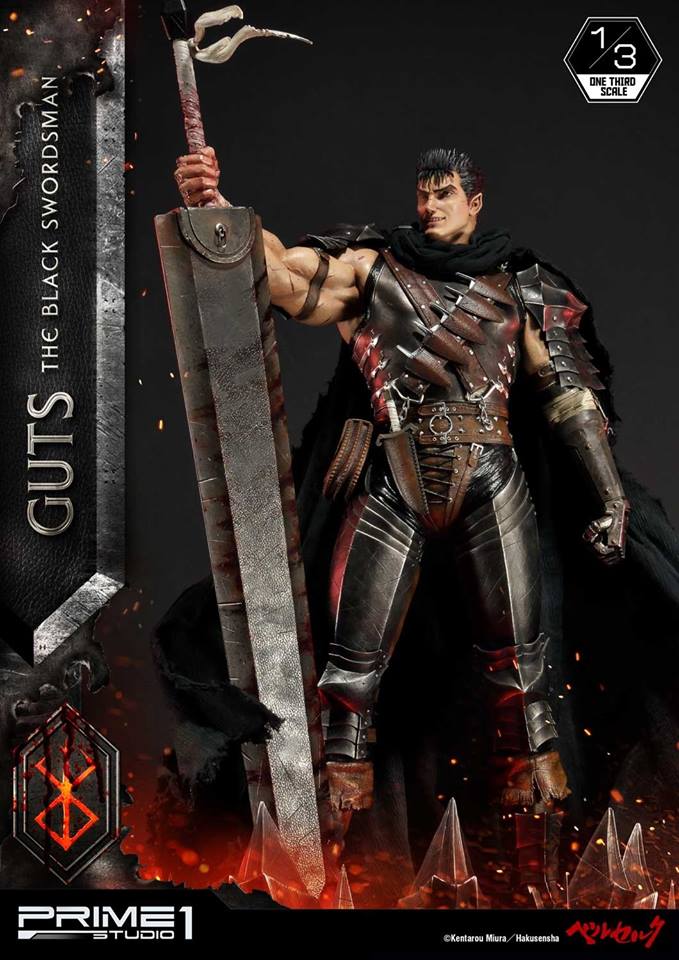Guts, The Black Swordsman (Berserk) Deluxe Version