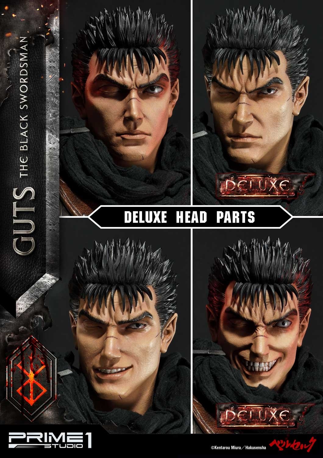 Guts, The Black Swordsman (Berserk) Deluxe Version