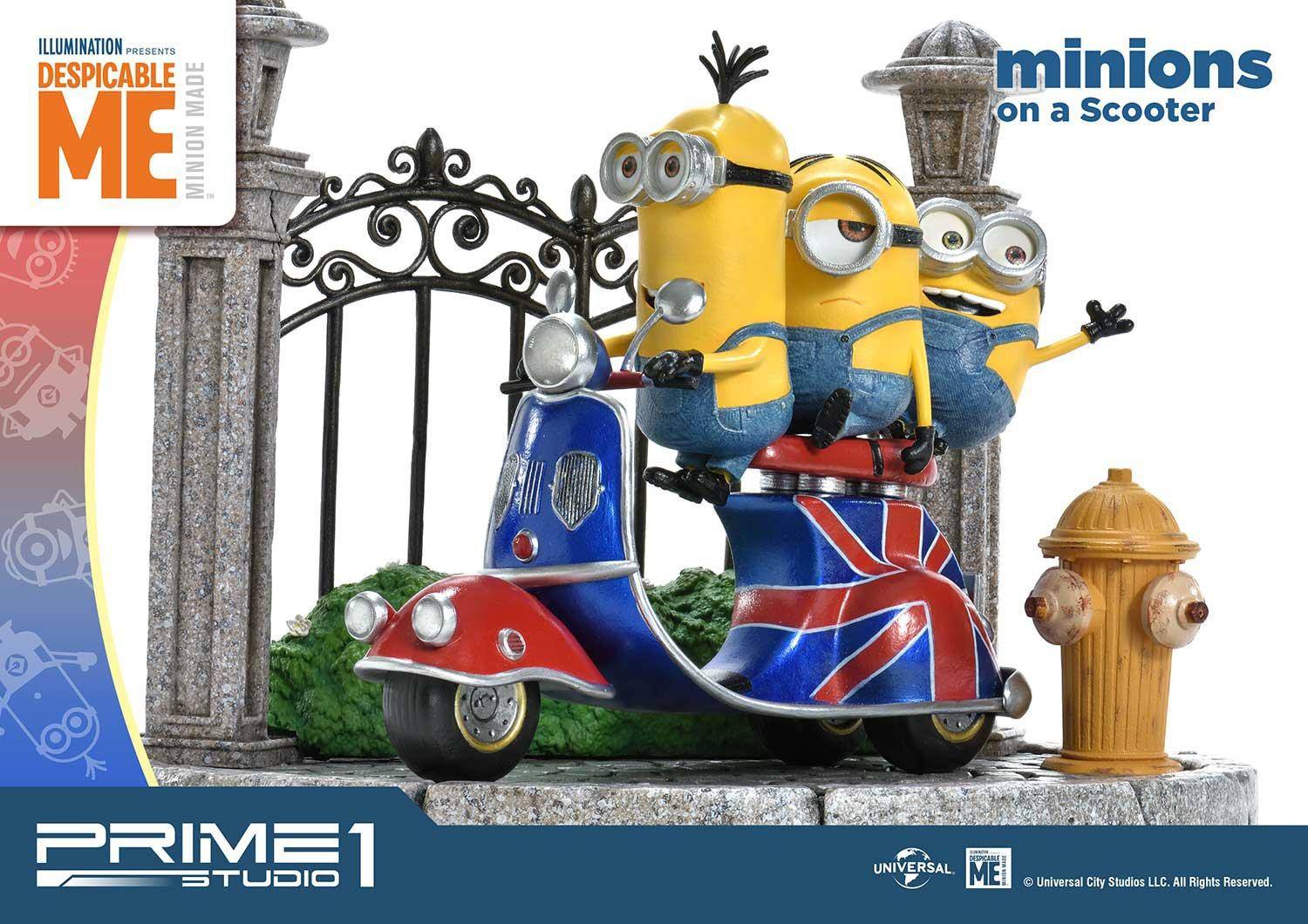 Minions on a Scooter (Despicable Me and Minions)