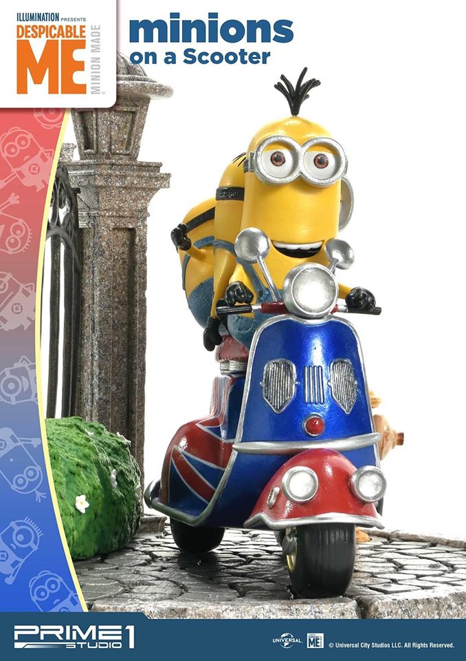 Minions on a Scooter (Despicable Me and Minions)