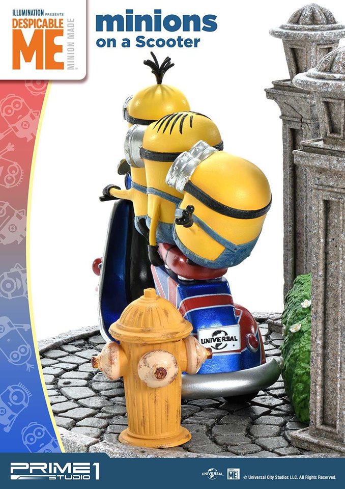 Minions on a Scooter (Despicable Me and Minions)