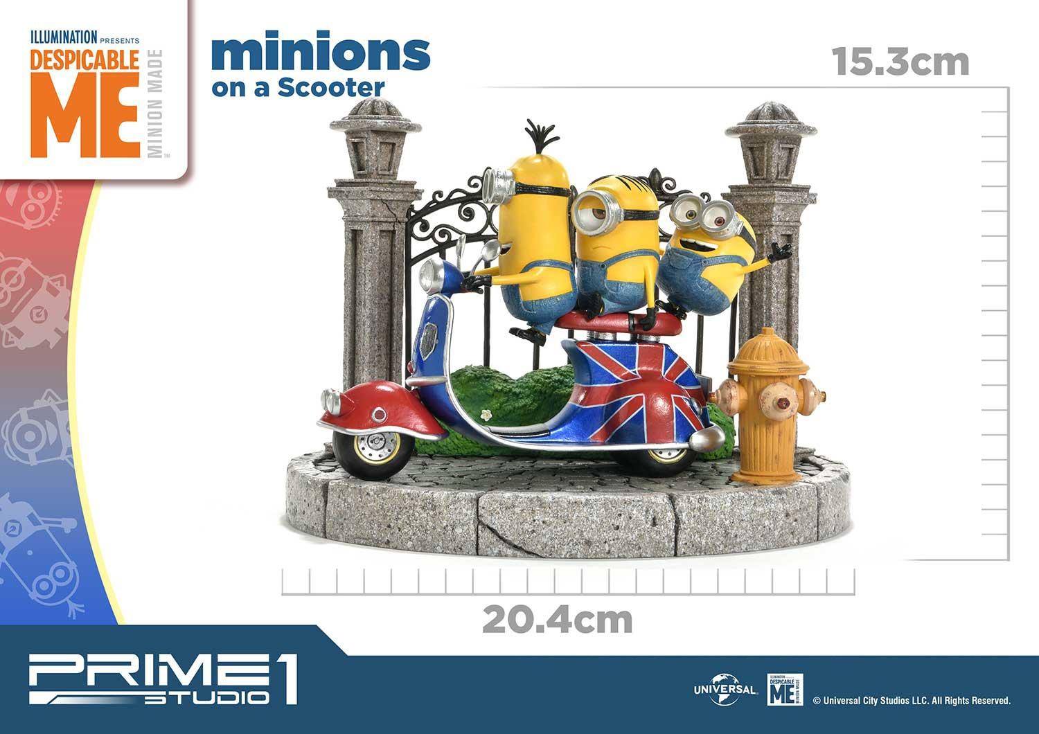 Minions on a Scooter (Despicable Me and Minions)