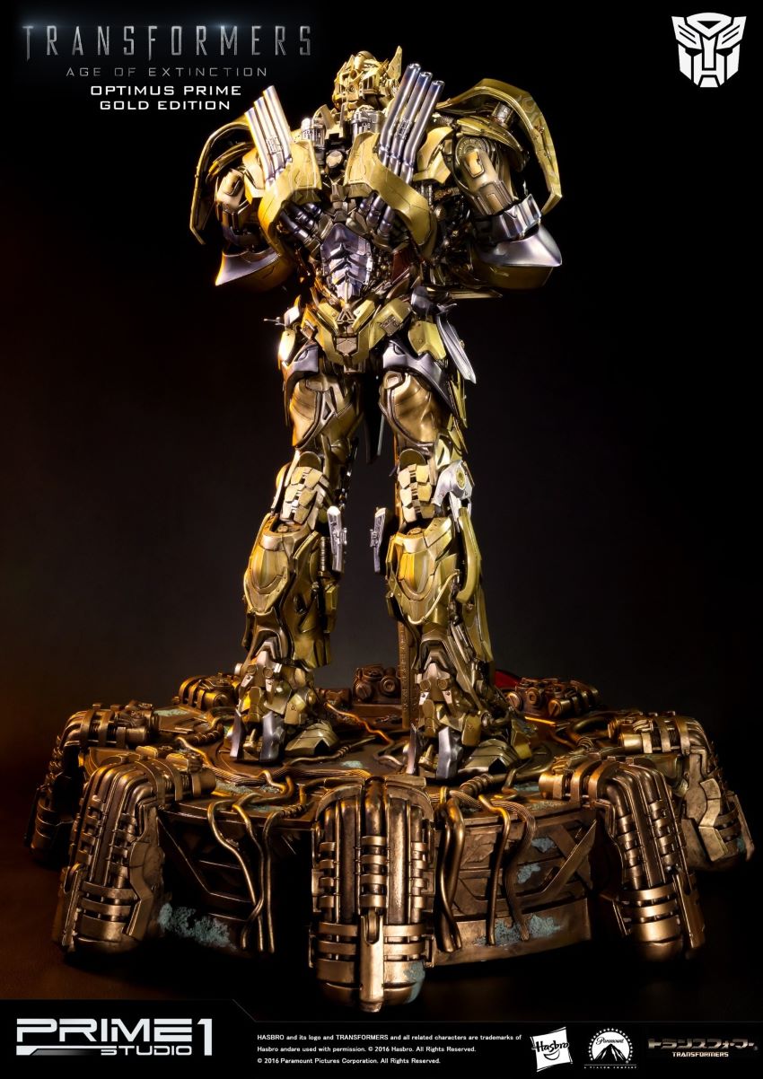Optimus Prime Knight Edition Gold Version (Transformers: Age of Extinction)