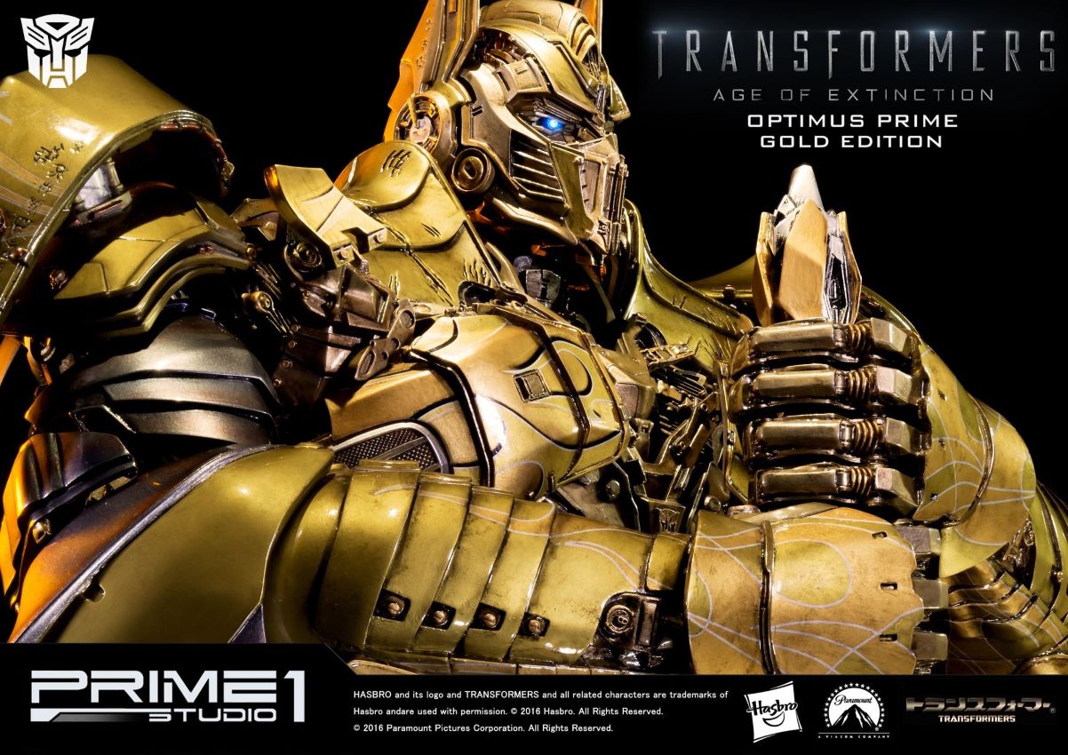 Optimus Prime Knight Edition Gold Version (Transformers: Age of Extinction)