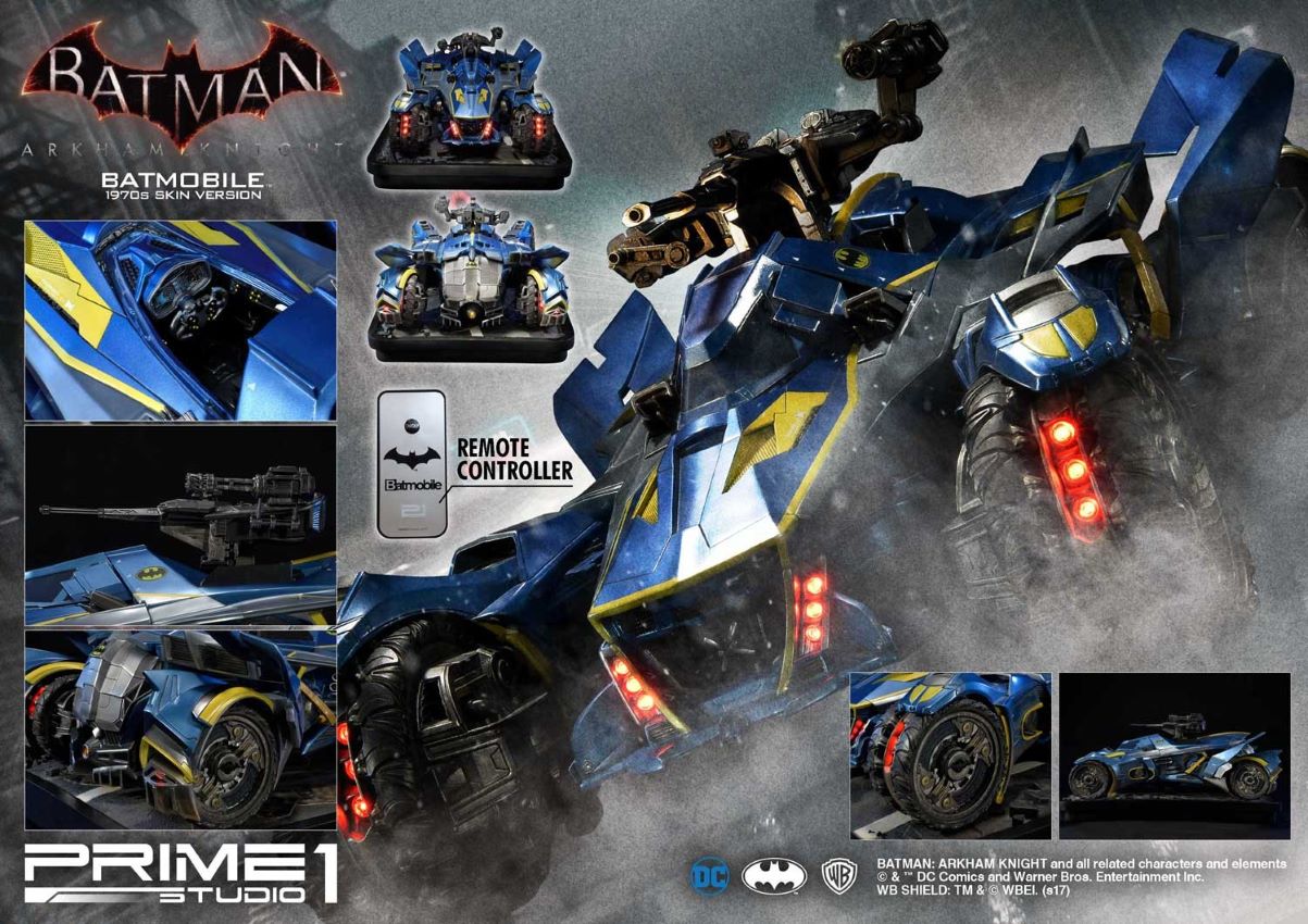 Batmobile 1970's skin Version (Batman: Arkham Knight)