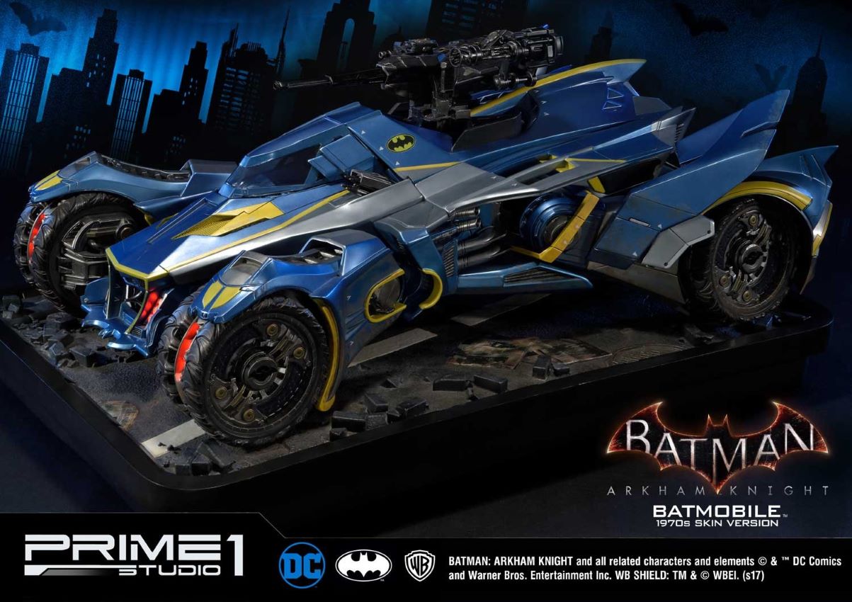 Batmobile 1970's skin Version (Batman: Arkham Knight)