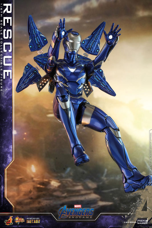 Movie Masterpiece DIECAST Avengers Endgame 1/6 Scale Figure Rescue