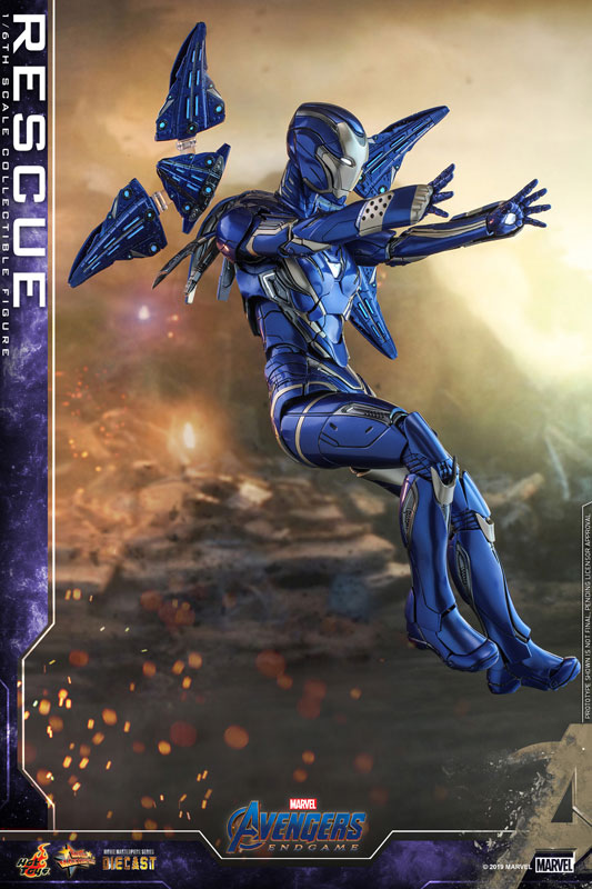 Movie Masterpiece DIECAST Avengers Endgame 1/6 Scale Figure Rescue
