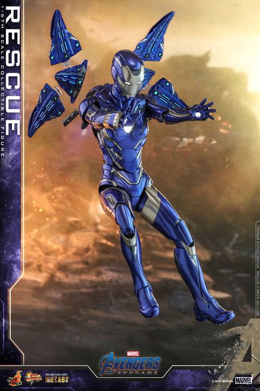 Movie Masterpiece DIECAST Avengers Endgame 1/6 Scale Figure Rescue