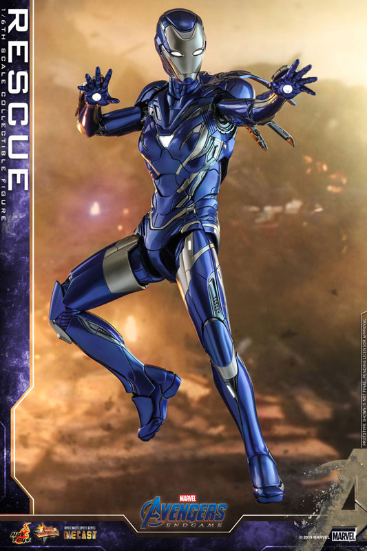 Movie Masterpiece DIECAST Avengers Endgame 1/6 Scale Figure Rescue