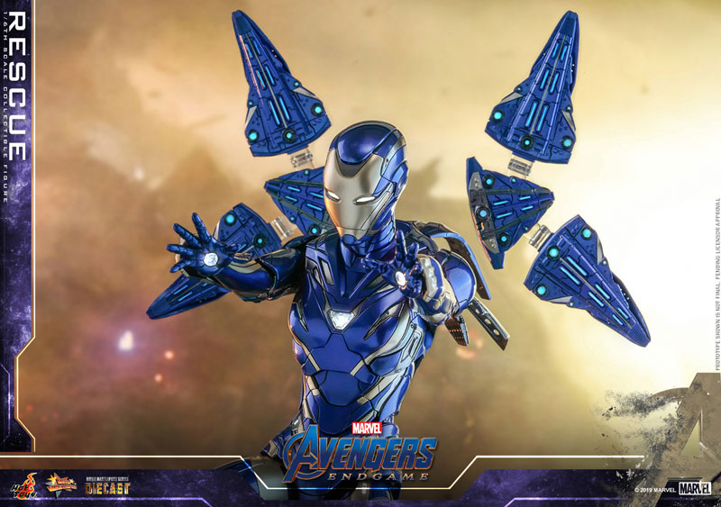 Movie Masterpiece DIECAST Avengers Endgame 1/6 Scale Figure Rescue