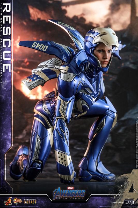 Movie Masterpiece DIECAST Avengers Endgame 1/6 Scale Figure Rescue