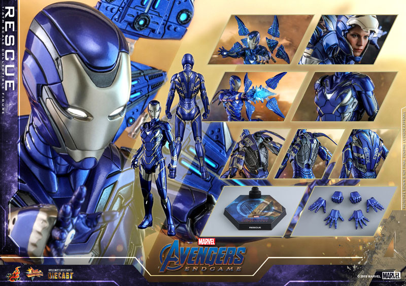Movie Masterpiece DIECAST Avengers Endgame 1/6 Scale Figure Rescue