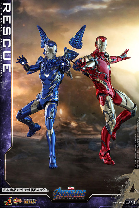 Movie Masterpiece DIECAST Avengers Endgame 1/6 Scale Figure Rescue