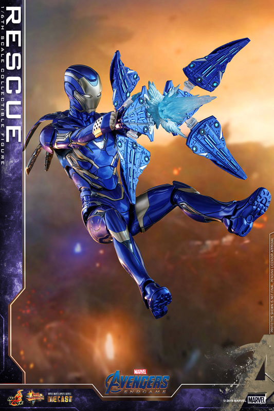 Movie Masterpiece DIECAST Avengers Endgame 1/6 Scale Figure Rescue