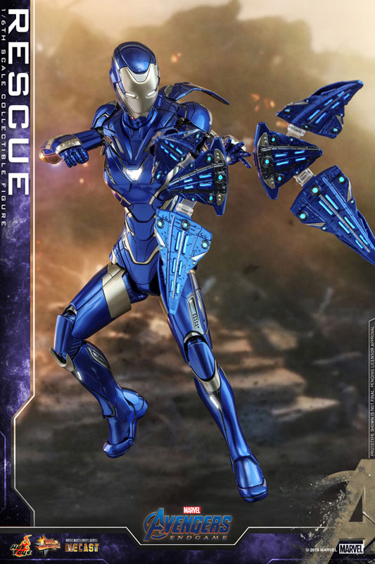 Movie Masterpiece DIECAST Avengers Endgame 1/6 Scale Figure Rescue