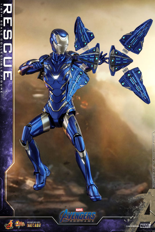 Movie Masterpiece DIECAST Avengers Endgame 1/6 Scale Figure Rescue