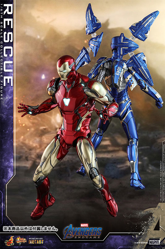 Movie Masterpiece DIECAST Avengers Endgame 1/6 Scale Figure Rescue