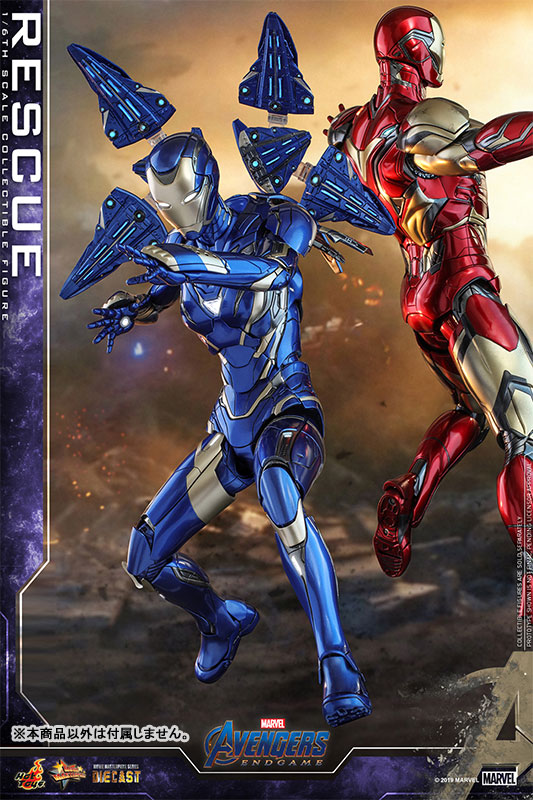 Movie Masterpiece DIECAST Avengers Endgame 1/6 Scale Figure Rescue
